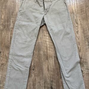 J. Crew Men’s Chinos. Grey 34/32